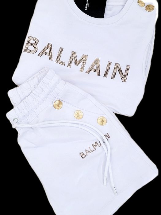 Balmain Komplet damski na lato S-XL