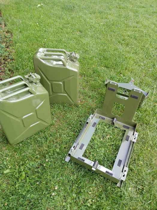 2 x 20 L KANISTER GELG + Mocowanie bagażnik dachowy