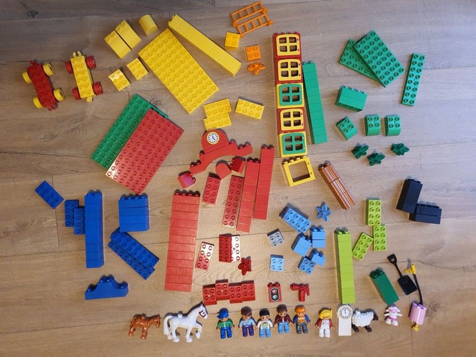 Duży zestaw klocków Lego Duplo Mix
