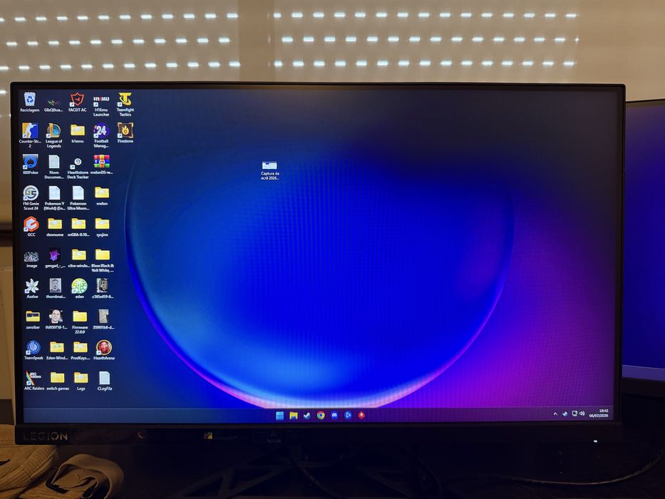 Monitor Gaming Lenovo Legion Y25-30 (24.5" / FHD /240/ 280Hz  OC / 0.5ms) – Como Novo