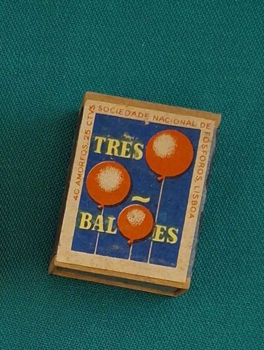 Três Caixas de Fósforos antigas