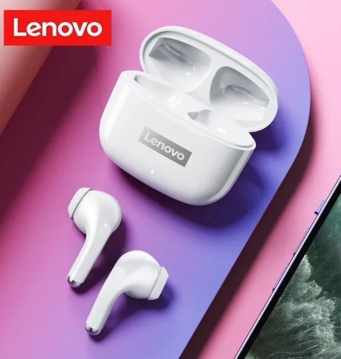 Phones Lenovo LP40 Branco Novos