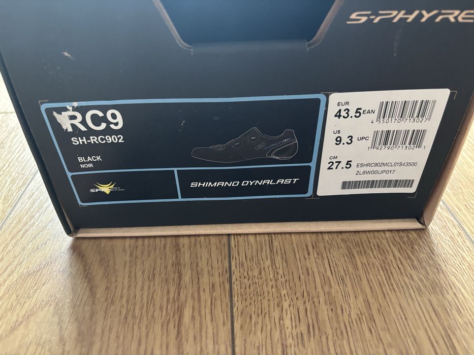 Sapatos Shimano S-phyre RC902 43,5
