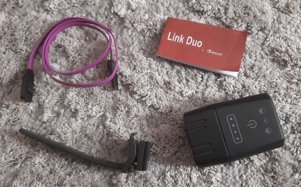 Luz dianteira para bicicleta Xeccon Link Duo recarregável