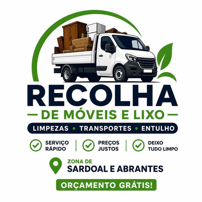 Recolha de monos, móveis e entulho