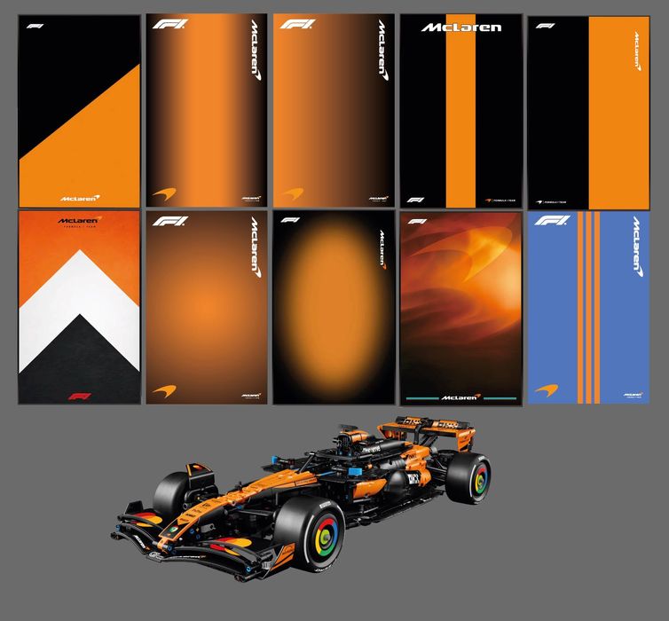 Pre-venda Quadros para LEGO® TECHNIC™ 42228 MCLAREN MCL39 F1® CAR