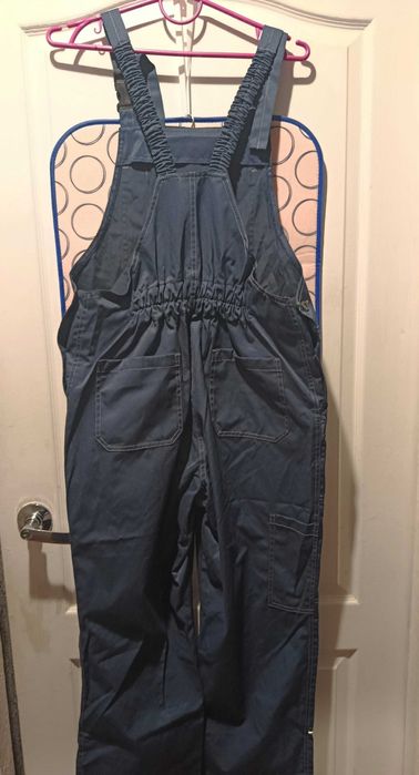 Полукомбинезон  рабочий синий 52-54 рост 188