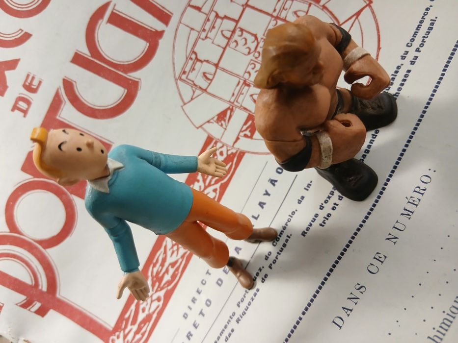 Tintin antigo e wwe