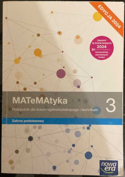 Podręcznik do liceum i technikum. - Matematyka (Nowa Era) - Kl III
