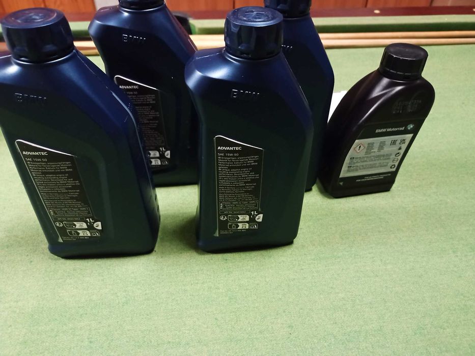 Olej 15w50 advantec pro filtr bmw Gs r nine olej g3