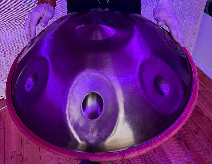 HANDPAN „Indianin” wykonany ręcznie, kolekcjonersko.
