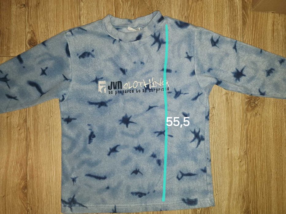 Bluza "Wzorki na milutkim polarze"
