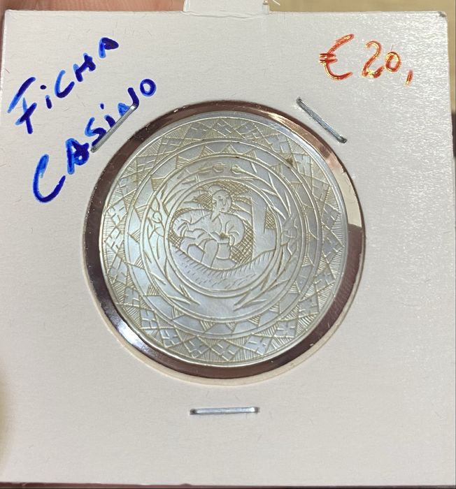 Ficha de casino rara