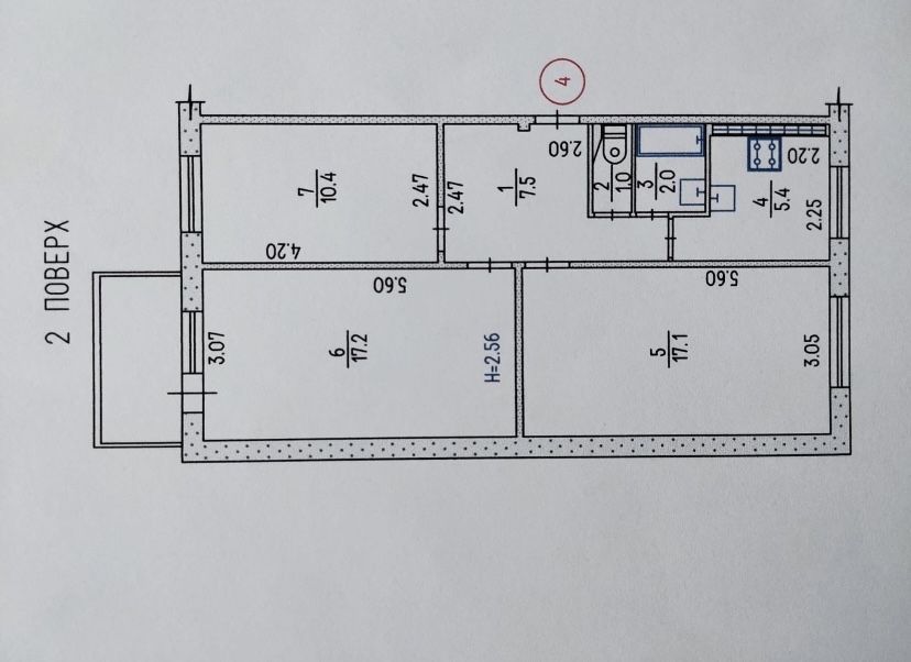 Продаж 3 кімнати . Чудова квартиртира в розвиненому районі .Вул Світла
