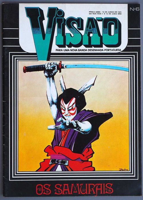 Banda Desenhada Antiga - Revista Visão #6