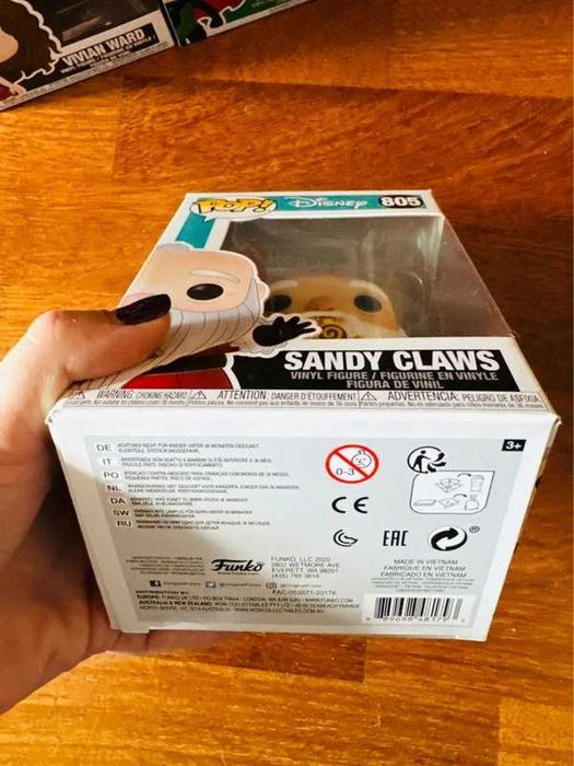 Pop Funko Nightmare Before Christmas - Sandy Claws 805