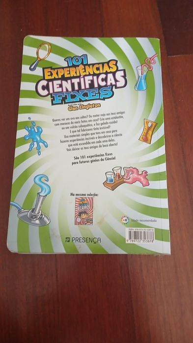 Livro: 101 experiências científicas fixes