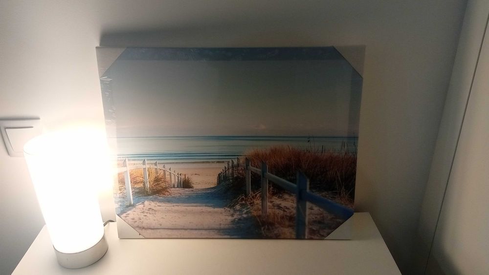 Quadro tela: o caminho da serenidade aMar.