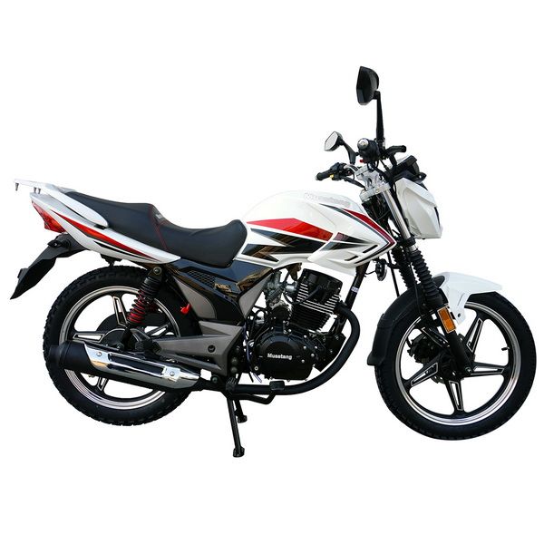 Мотоцикл MUSSTANG REGION MT200 white/blue/black+полный пакет документ