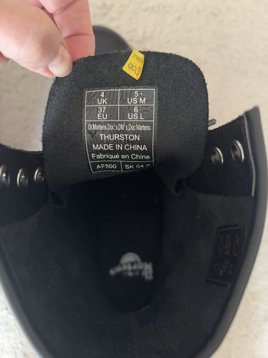 Dr Martens оригинал кожа ботинки 37