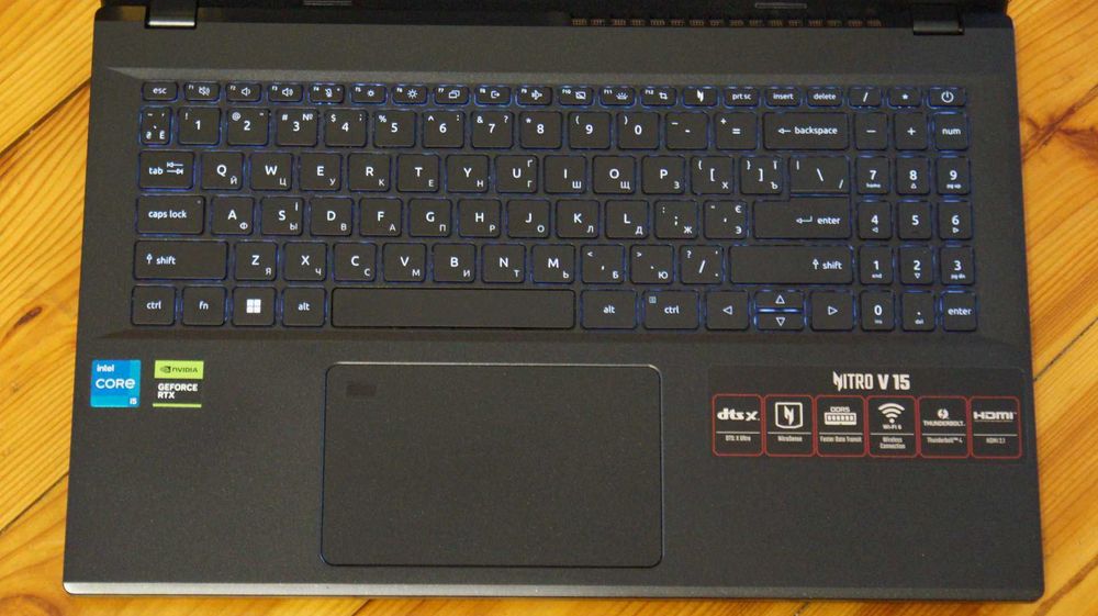 Ноутбук Acer Nirto V15 IPS 165/i5-13420H/16Gb DDR5/512Gb SSD/3050 6Gb