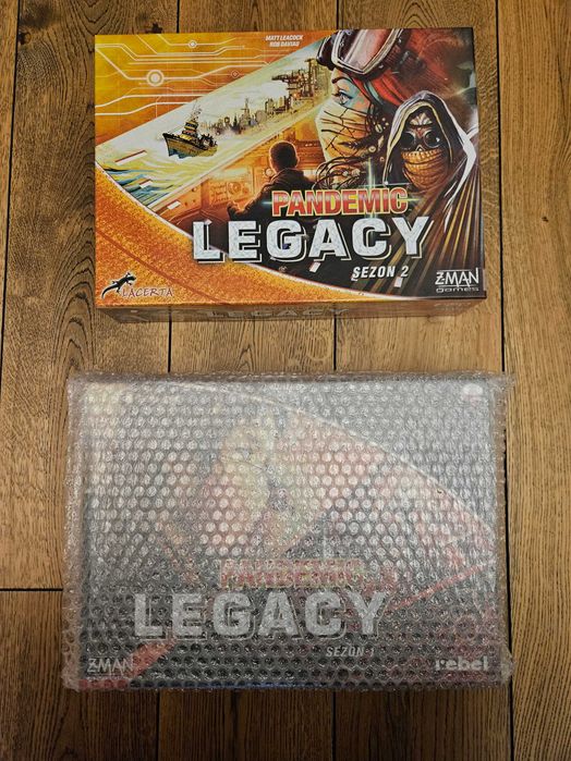 UNIKAT! - Pandemic Legacy Sezon 2 + Sezon 1 NOWE!