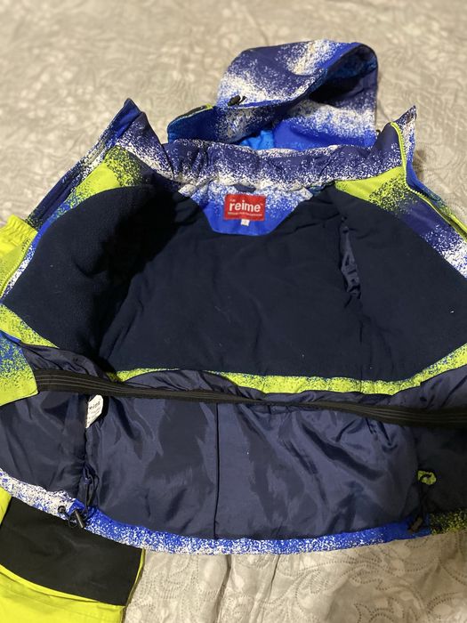 Зимовий дитячий комбінезон / термокостюм 5–6 років, розмір 122–128