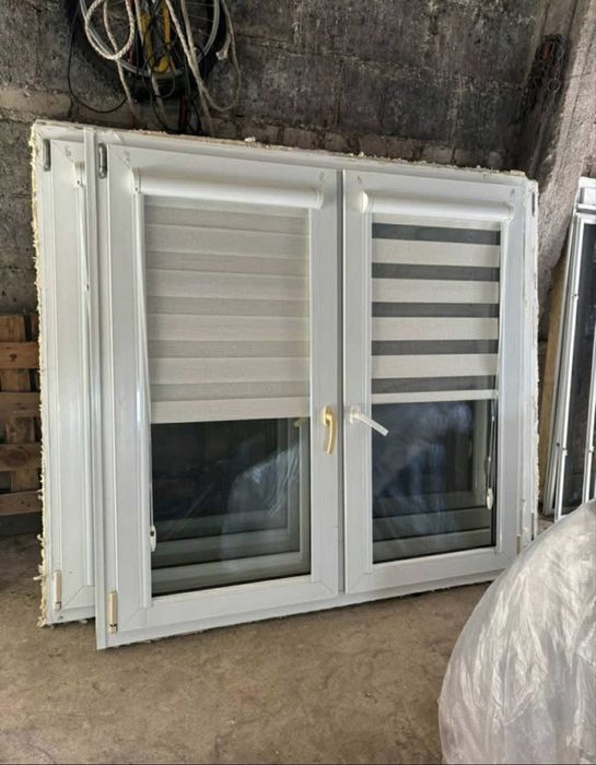 Okna z demontażu aluplast.