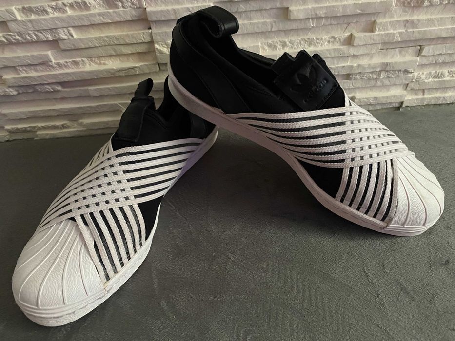 Buty adidas - Superstar Slip On ozdobne gumy