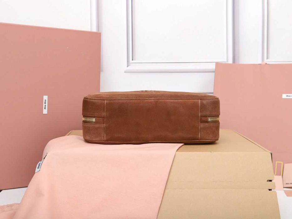 Torebka"miu" skora zamszowa