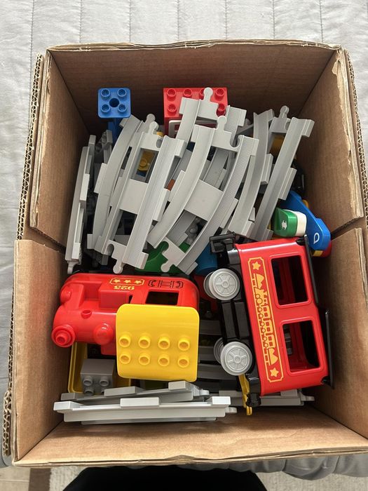 Comboio eléctrico Lego Dupplo