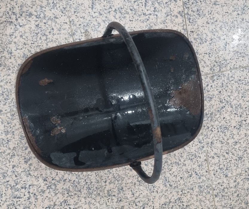 Suporte Antigo  para Lenha para Lareira para Restauro