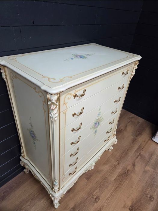 Wspaniała sypialnia włoska marki Silik barokowa