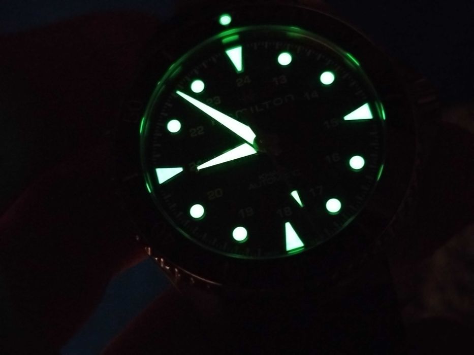 б.в. Navy Scuba Hamilton H82515330 Swiss made механіка годинник