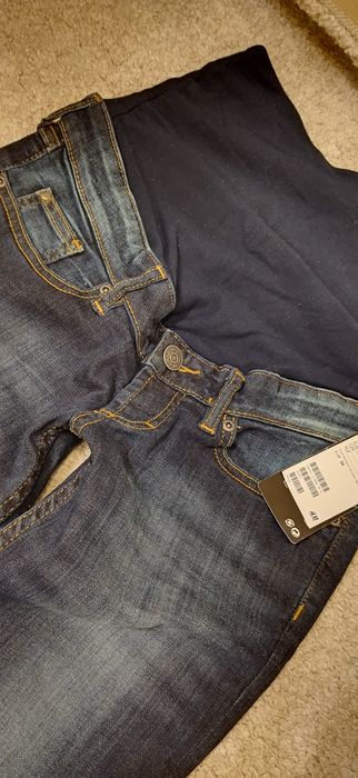 Spodnie ciążowe jeansy H&M 36 nowe+ gratis