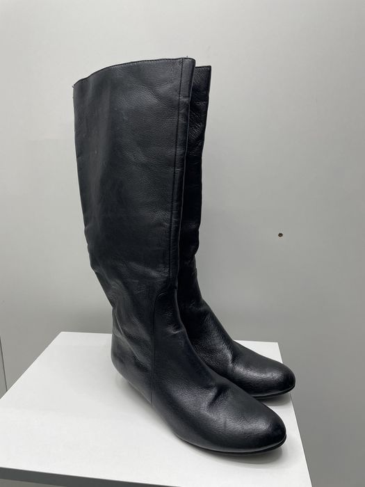 Шкіряні чоботи 39 розмір