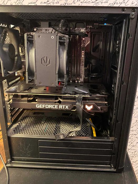 KOMPUTER GAMINGOWY Ryzen 5 5600 + RTX 3060 12GB + MSI 180Hz