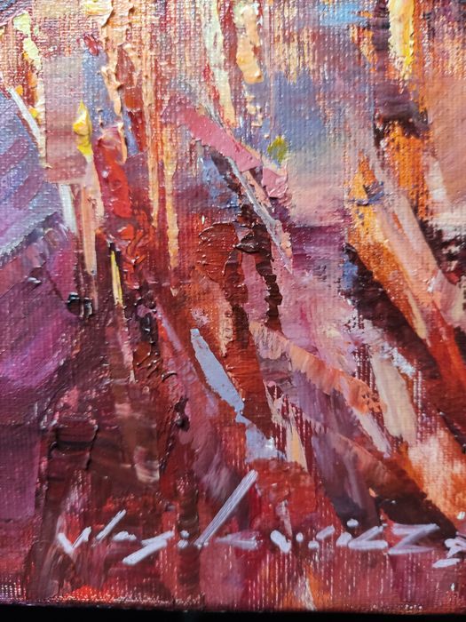 Obraz olejny, Aleksander Wasilewicz, 30/40, certyfikat