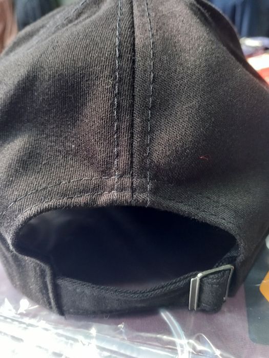 Кепка Бейсболка чоловіча чорна однотоная классическая кепка черная