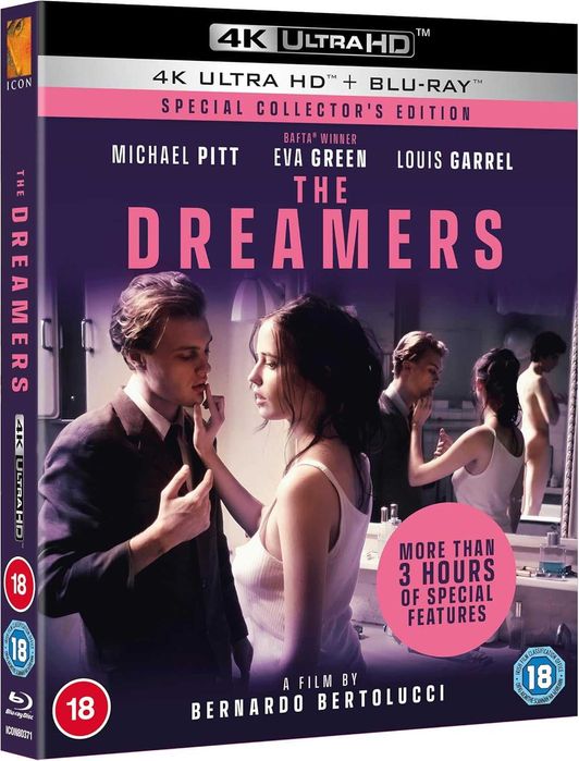 The Dreamers Marzyciele 4K + Blu Ray + poster w.ENG, Eva Green