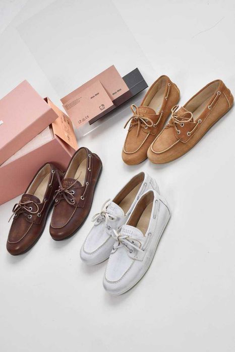 Mokasyny Miu Miu!Skóra! Premium!36-41