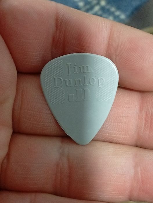 Palheta Jim Dunlop USA Nylon 60MM para guitarra eléctrica