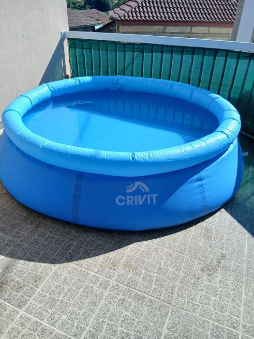 Piscina e filtro