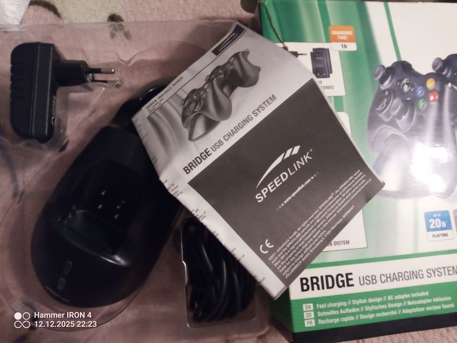 Speedlink BRIDGE stacja ładująca do padów Xbox 360