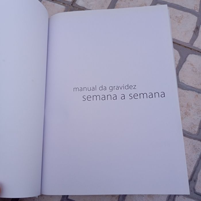 Livro "Manual da gravidez semana a semana"