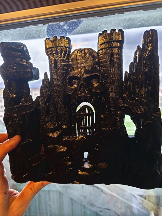 Dekoracja ścienka do terrarium 24x23cm