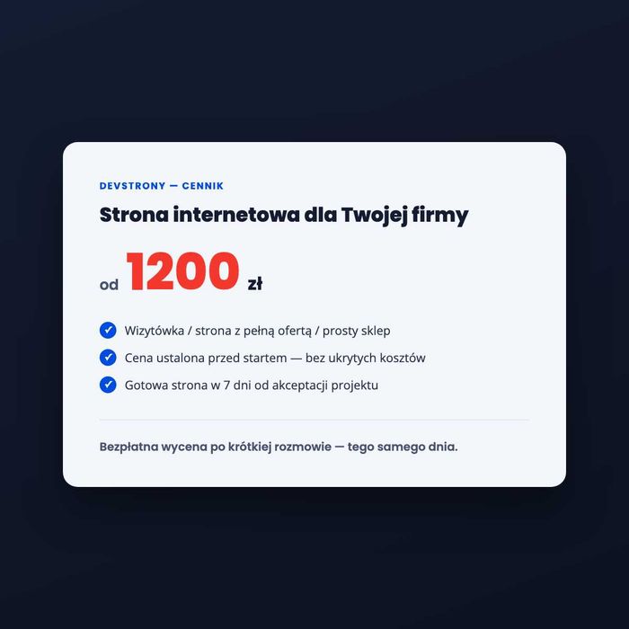 Tworzenie stron WWW – Głogów Małopolski i okolice, WordPress