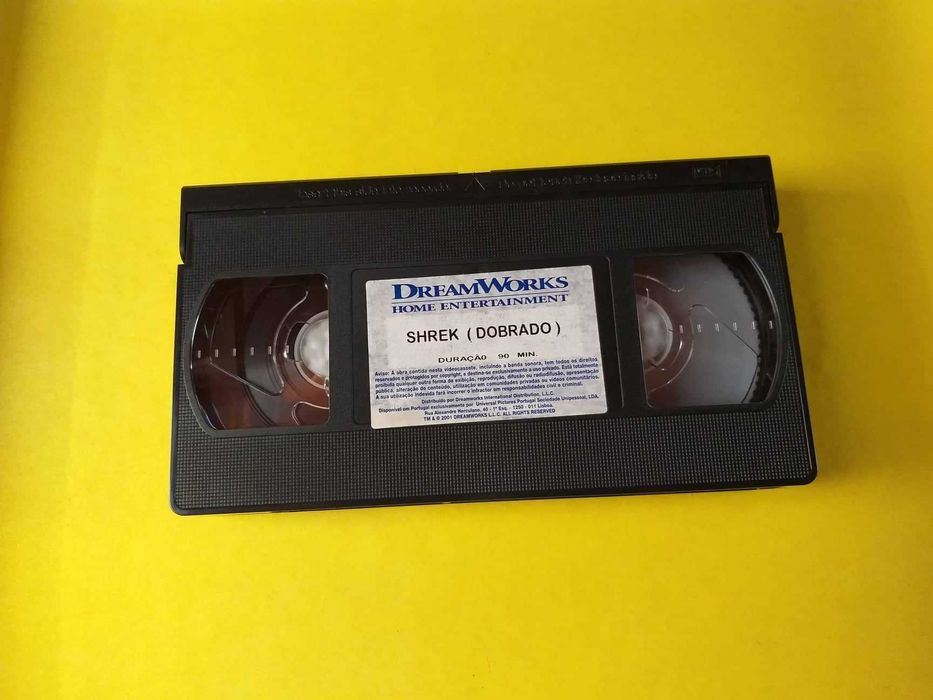 VHS Shrek da Dream Works