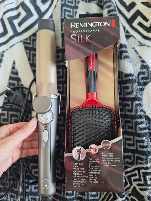 Набор Remington плойка+ расческа