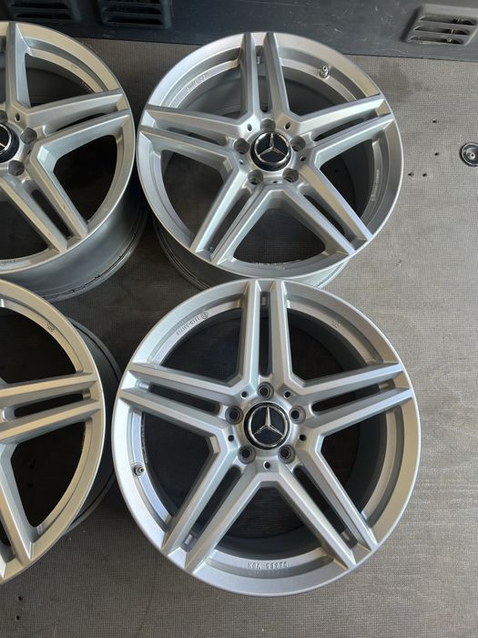 Різноширокі диски 5 112 R18 Mercedes C class GLC GLK  E  S V Vito